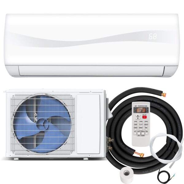 9000 BTU Split Air Conditioner With Heat Pump